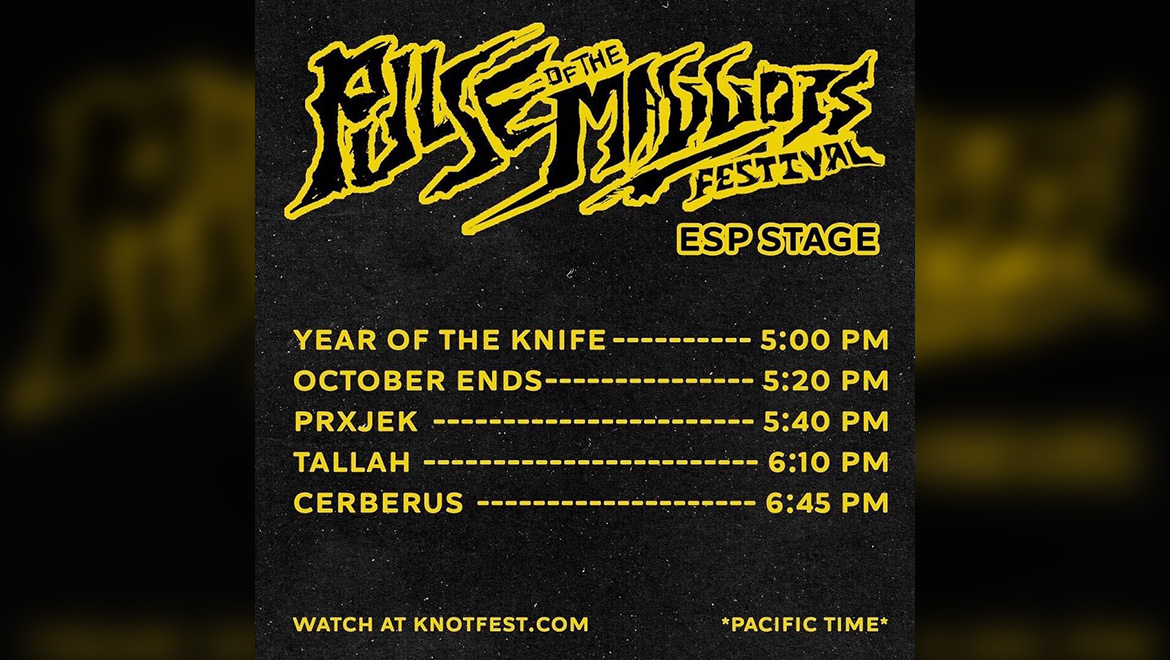 Today (Fri Nov 13) starting at 12PM PST, you can check out 20 up-and-coming bands on three virtual stages during <a href="/KNOTFEST/">KNOTFEST</a>'s "Pulse of the Maggots" Fest. ESP loves to support these emerging artists! espguitars.com/articles/20144…