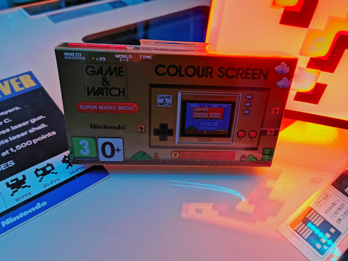 My next gen gaming console has arrived...#NextGenGaming #Nintendo #GameandWatch