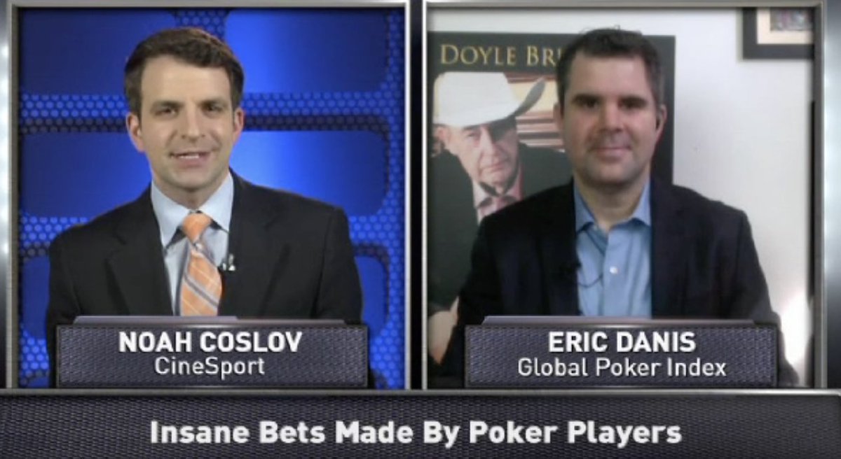 Yes I got some poker stories, but I learned more about making hummus from  @EricDanisPoker