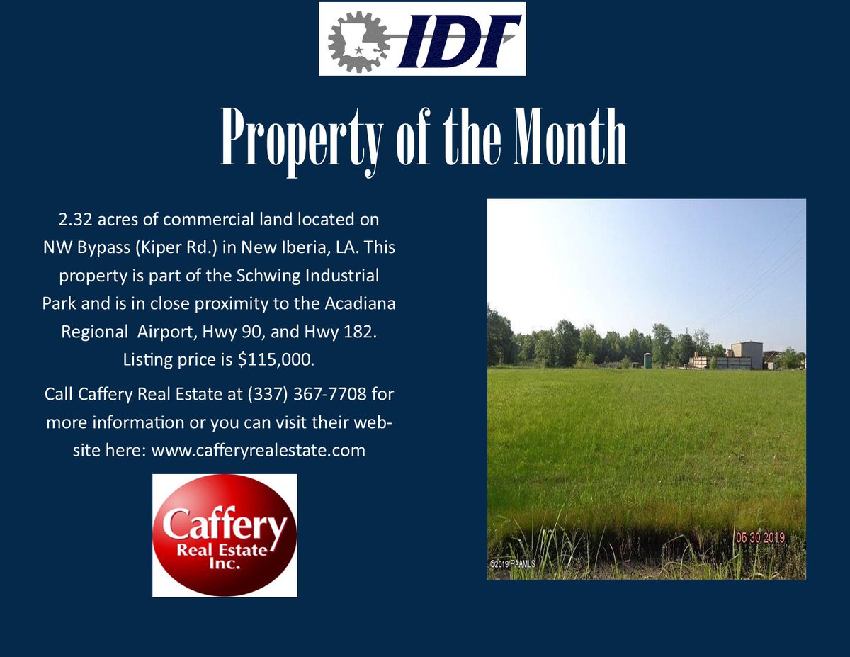 IberiaIDF's tweet photo. #propertyofthemonth #CafferyRealEstate #IberiaParishLa #NewIberiaLa https://t.co/thJJyo6Lzr