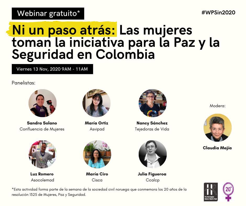 ccalcp's tweet photo. Agradecemos @nhrf_hrd diálogo junto a estas lideresas que admiramos. Reiteramos nuestro compromiso con los DDHH y Paz en favor de comunidades rurales y urbanas; y el llamado a la comunidad internacional a rodearnos en la exigibilidad para cesar los modelos de violencia vigentes https://t.co/7ees76DlKz