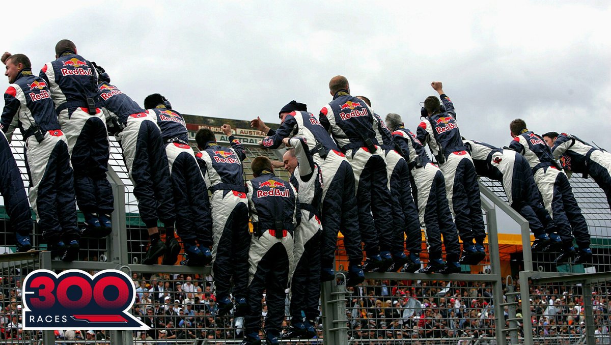 redbullracing's tweet photo. This weekend's #TurkishGP will be our 300th #F1 race, so we caught up with some of the people who have been with us since Day 1 👏 👉 https://t.co/NXMkZqbCRN

Presenting... The 300 Club Thread 🧵 https://t.co/ASqt9vNlRB