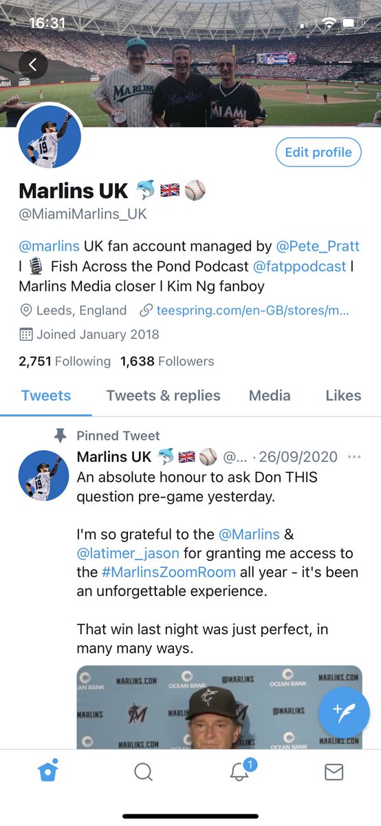 MiamiMarlins_UK's tweet photo. #UpdatedProfile https://t.co/Ng3yS1I2v7