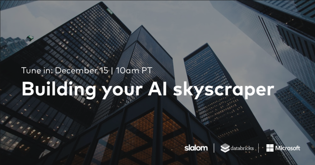 SethVogel3's tweet photo. @slalom @Microsoft @databricks @azure https://t.co/WKvcQ0RHEf https://t.co/ALcX2TDJpB