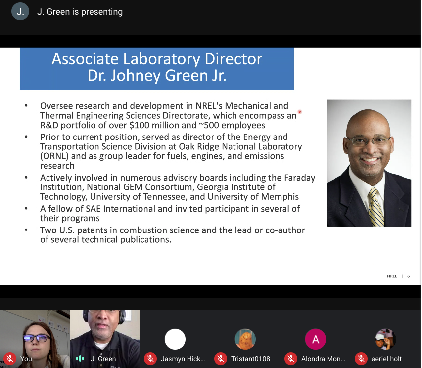 austineastAVID's tweet photo. Thank you  @greenjbjr for speaking with us today about @NREL_MechTherm and the amazing work they are doing with renewable energy! We were inspired by your message Dr. Green! @AustinEastHS @KcSavid #STEMeducation @kcs_stem https://t.co/SkvPK3zKRR