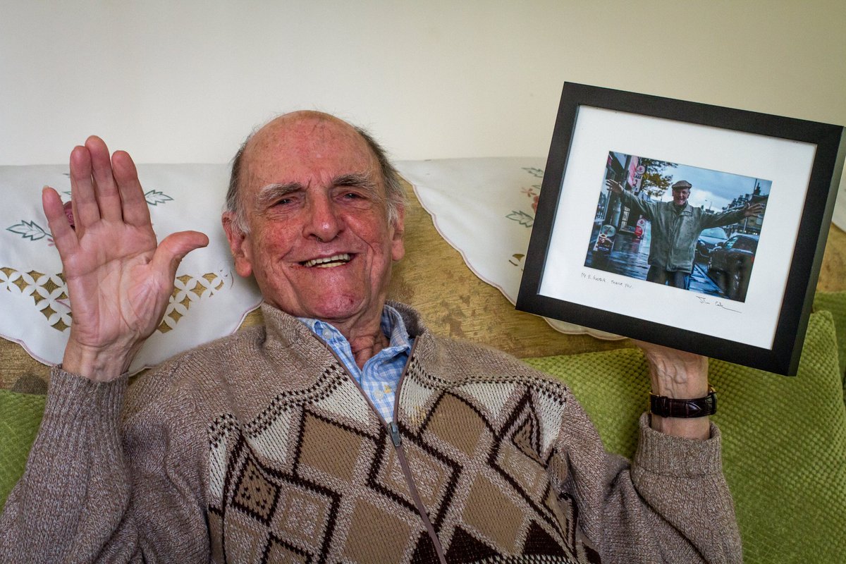 john_cade's tweet photo. RIP Mr Raymond Foster. A sad day. It was an honour knowing him for the very brief time that I did. He gave us these wonderful photos, which made so many people smile. 

A true Bradford spirit. Thank you Mr Foster. 

Read about my time with Raymond here: https://t.co/6XWL1n6no5 https://t.co/UXMQPCu4Fl