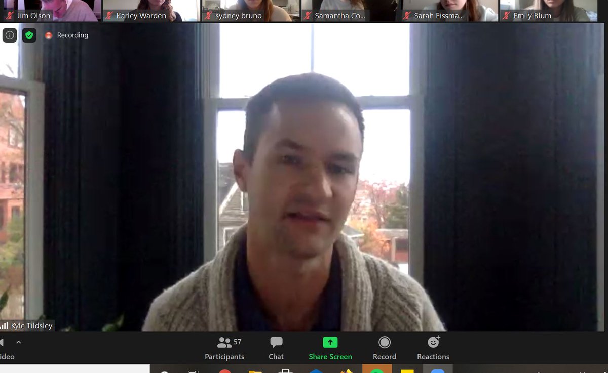 Engage with employers and mentors on channels. Showing interest in advance and doing your research can help you land an internship or job much more easily. #SUPRleaders #newhousespeaks