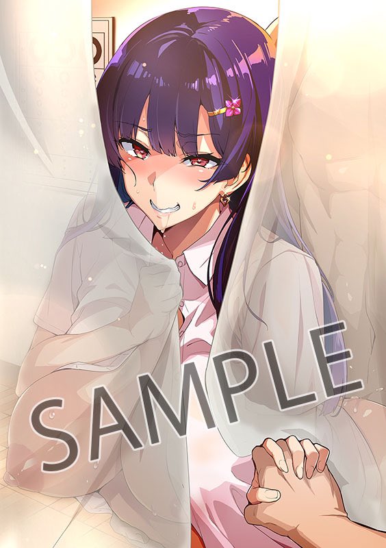 Himawari Was Yoru Ni Saku 販売での到着 新品 未開封 武田弘光 描き下ろし タペストリー OVA 向日葵ハ夜ニ咲ク 紫陽花の散ル頃に 連動購入特典 げっちゅ屋 真珠貝