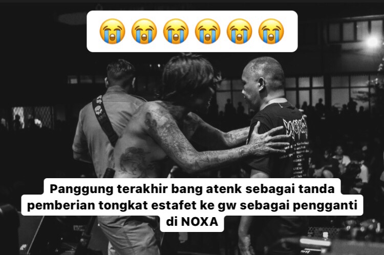 😭😭😭😭
 Selamat jalan bang atenk