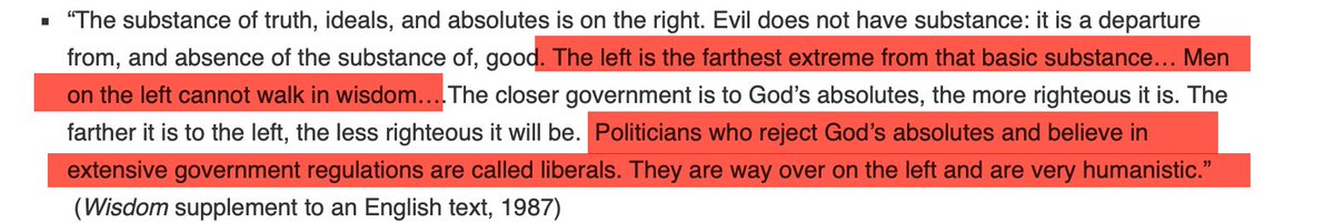 In case you were wondering if thousands of people now working in government literally believe the rest of us are evil - why yes, they do! 8/