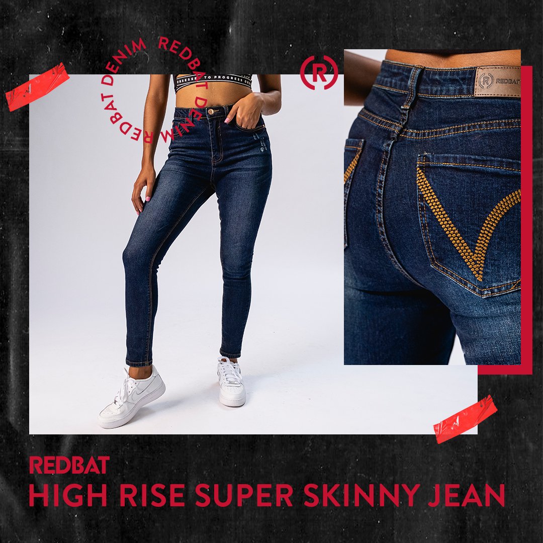 sportscene - #Redbat Women's Black Skinny Jeans - R399