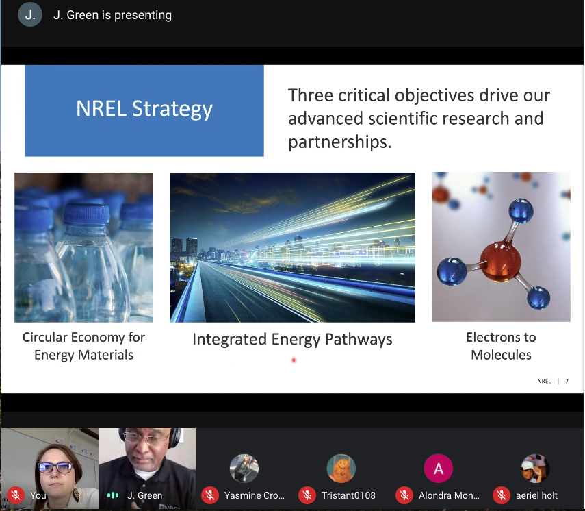 austineastAVID's tweet photo. Thank you  @greenjbjr for speaking with us today about @NREL_MechTherm and the amazing work they are doing with renewable energy! We were inspired by your message Dr. Green! @AustinEastHS @KcSavid #STEMeducation @kcs_stem https://t.co/SkvPK3zKRR