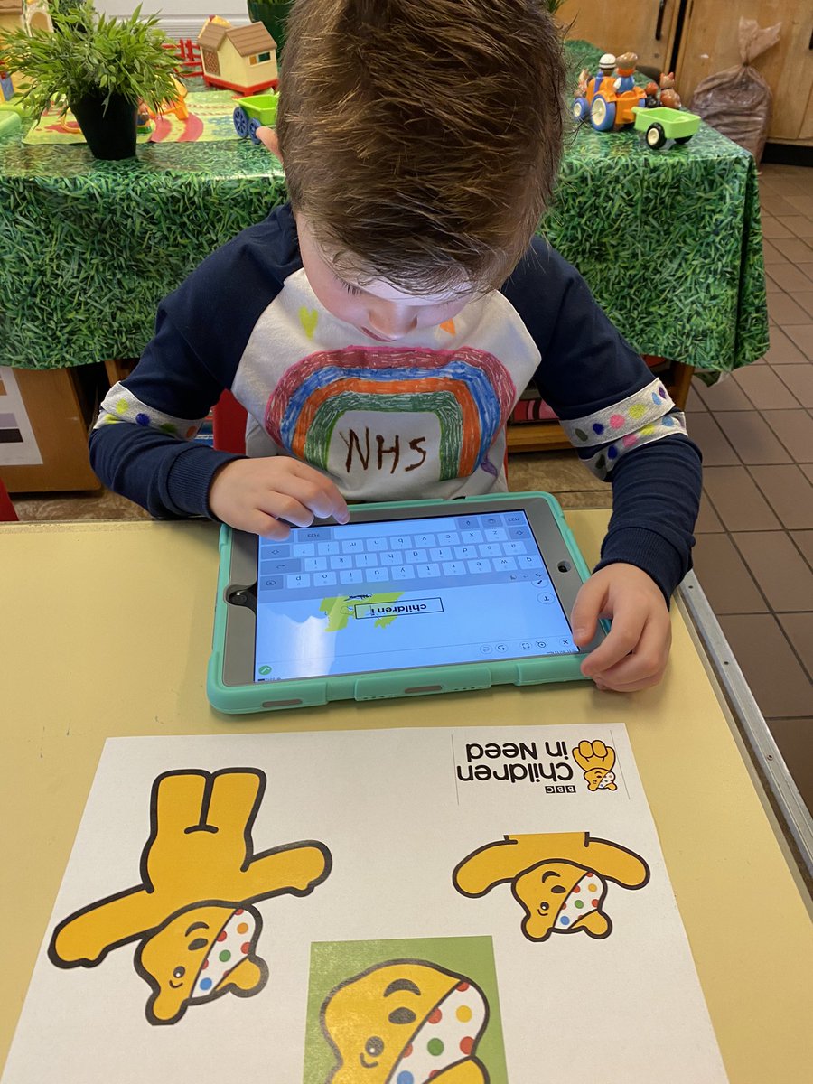 CymerPrimary's tweet photo. We had lots of fun completing our Pudsey themed challenges today. #ChildrenInNeed @BBCCiN #RecY1 https://t.co/UpYmDgCDbJ