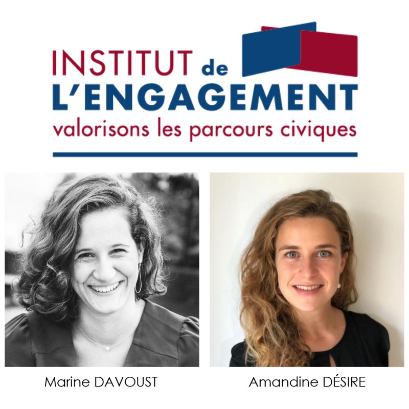 Fiers de vous annoncer que deux de nos anciennes volontaires, Marine &amp; Amandine sont lauréates à l’<a href="/i_engagement/">Institut de l'Engagement</a> promotion "Les Engagés du Covid" suite à leur année de Service civique !
BRAVO Marine &amp; Amandine !
<a href="/ServiceCivique/">Service Civique</a>
 
#insitutdelengagement #engagement #covid19