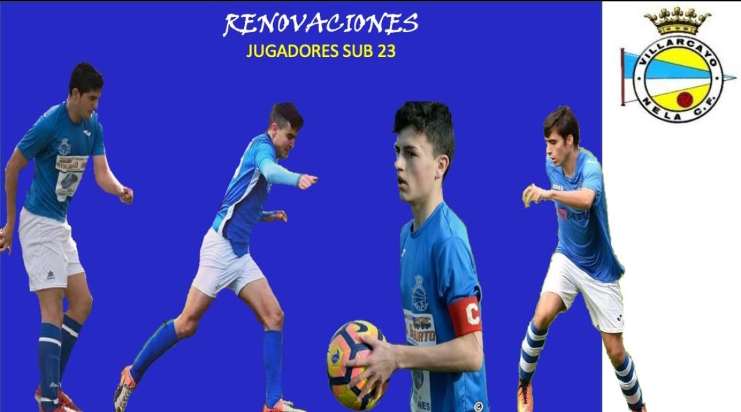 Nela_CF's tweet photo. OFICIAL | #Renovación
Ander Olabarria, Jon Olabarria, Alejandro Pereda e Isaac González renuevan por el @Nela_CF una temporada más. Todos ellos jugadores Sub23 son jugadores clave en el proyecto de futuro del club https://t.co/rUGeEwfkzq