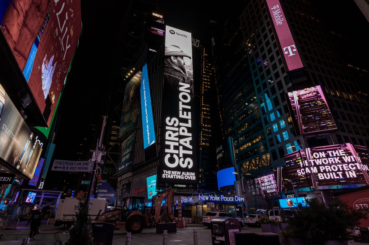 ChrisStapleton's tweet image. Thank you, @Spotify. 

Listen to the new album 'Starting Over' now on Spotify. 

link.tospotify.com/StartingOver