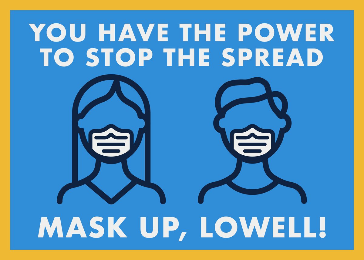 CityofLowellMA's tweet image. COVID-19 transmission is surging in Lowell and around Massachusetts. There were 109 new cases of COVID-19 reported in the City yesterday, the highest daily total recorded since April. 

You have the power to stop the spread. Wear a mask #MaskUpLowell