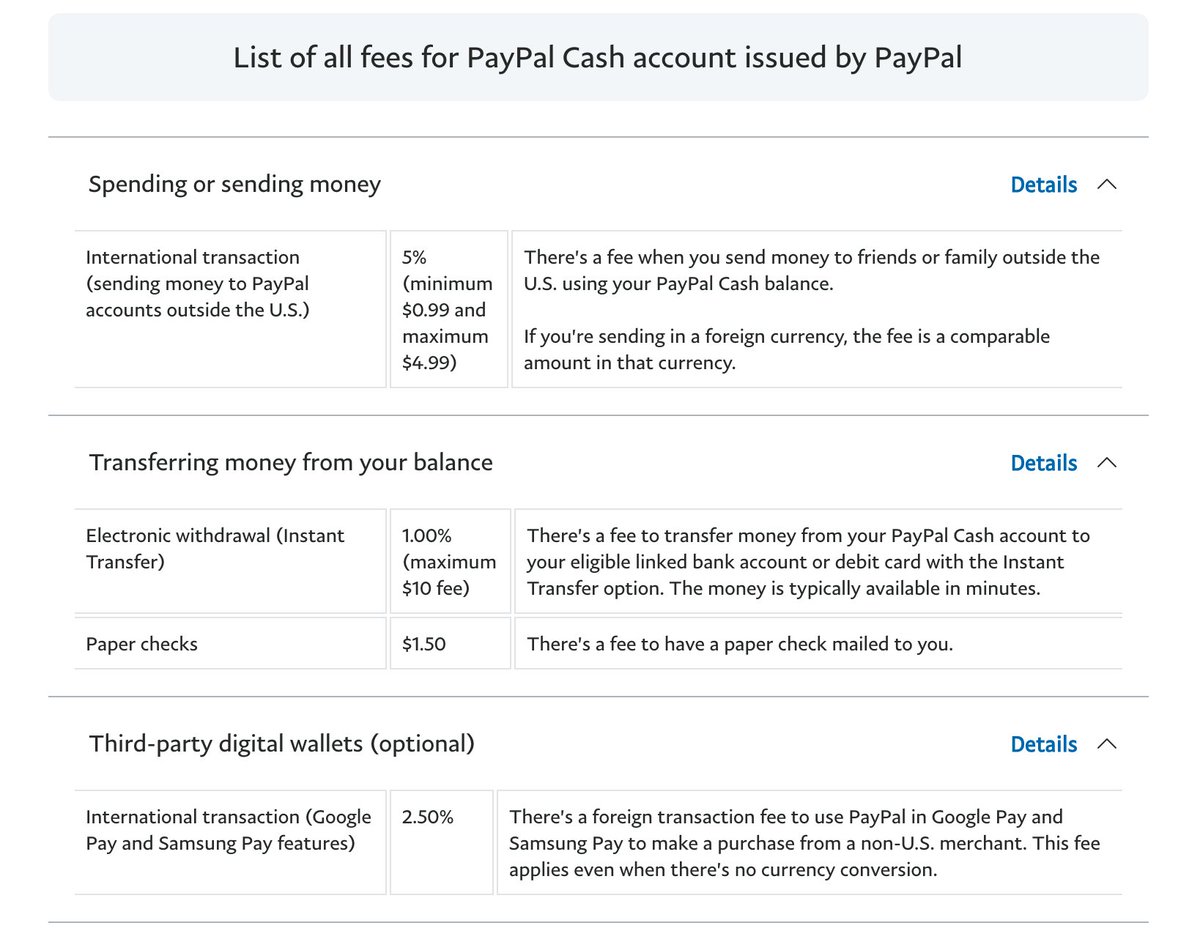 And the transfer fees, conveniently (for them) expandable optionally before you continue.Seems like they'll be keeping a 2.5% to transfer to external wallets. Nice (for them)