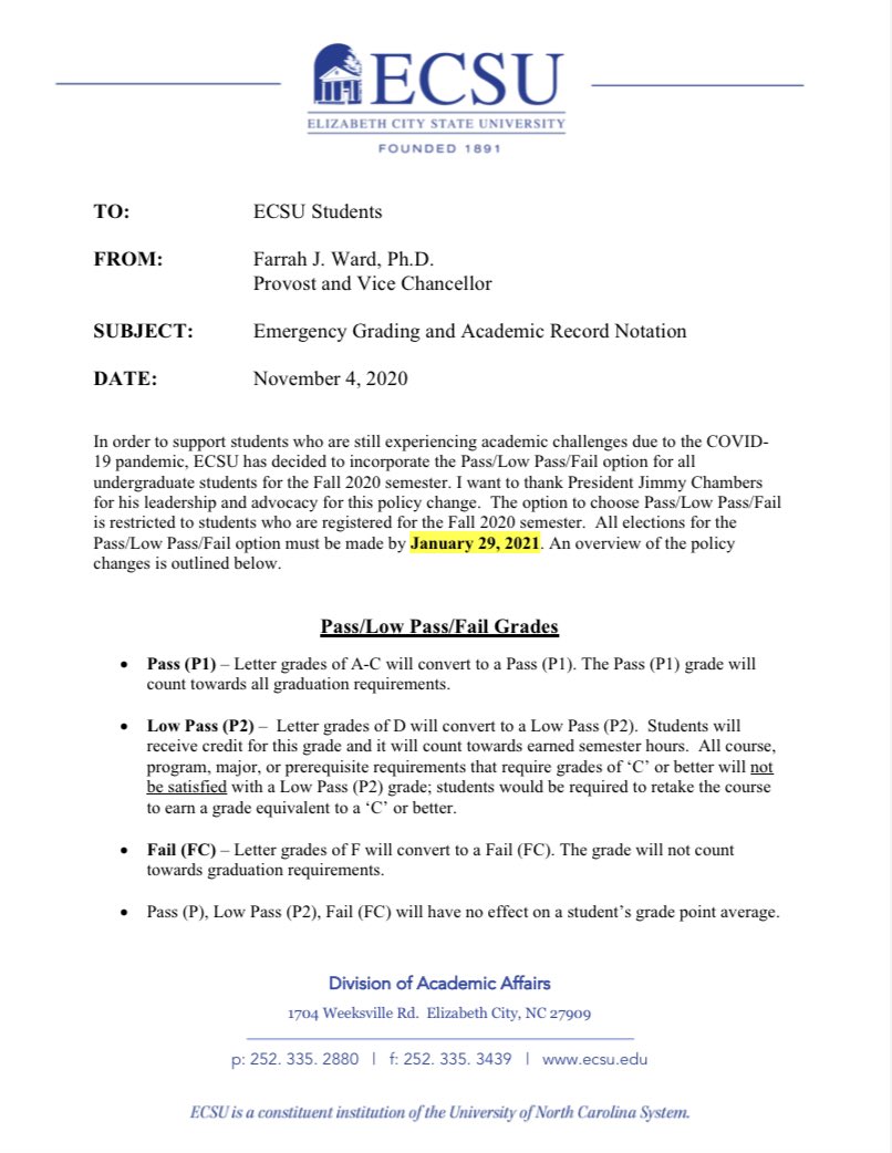 Ecsu Calendar Fall 2023 Ecsu Office Of The Dean Of Students (@Ecsudos) / Twitter