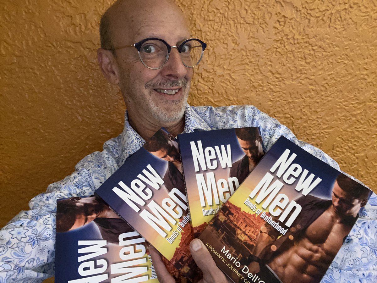 I'm beyond excited! My author copies finally arrived!
To celebrate, drop your links, tag, and RT!!!

#NewMen
“In a place where gay sex was even more taboo, he seemed to find no end to his opportunities. How can this be? I live in Vatican City.” 
5310publishing.com/mario