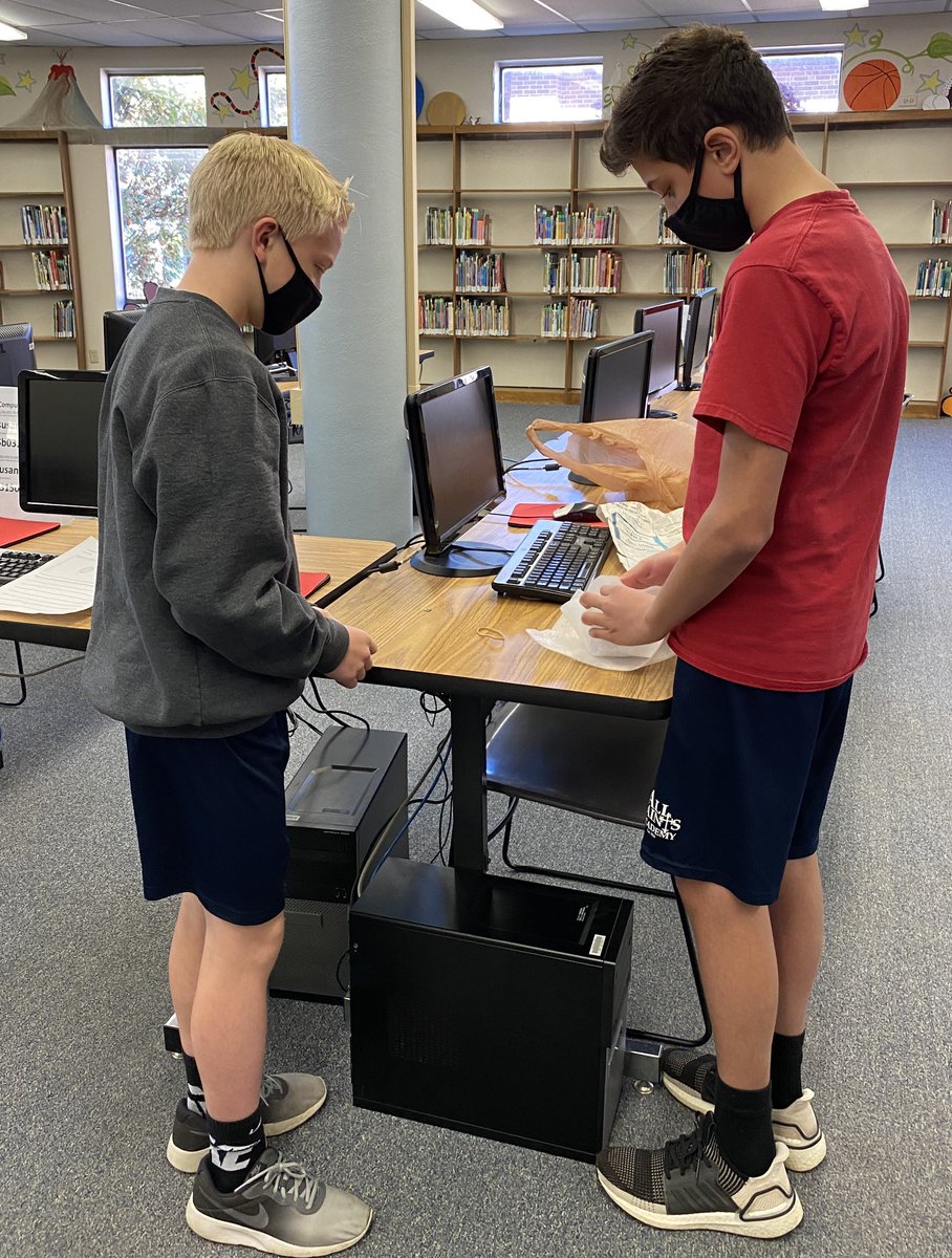 Future scientists and engineers? 8th graders at our St. Rose campus completed a STEM construction project this week!