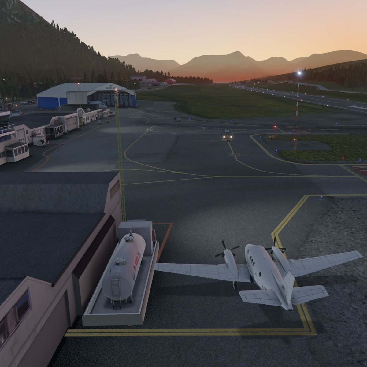 XPlaneOfficial's tweet photo. Is today #FreewareFriday or #FjordFriday? Let's go with both! Today we're exploring Ørsta-Volda Airport (ENOV). The airport and town are available from Orbx as freeware.  https://t.co/rAInNqjntp https://t.co/8Ghn0Ij786