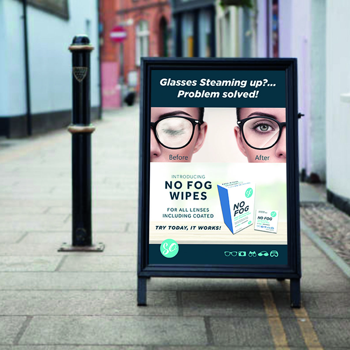 Promote NO FOG in your practice. Download posters for FREE or call us for a quote for printed materials delivered to you. 

Follow the link below...
tinyurl.com/nofogposters

#nofog #antifog #nofogglasses #fogwipes