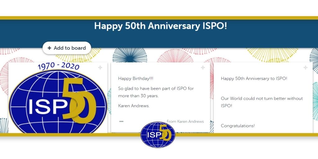 ISPO_int's tweet photo. #50YearsofISPO: here is our birthday card signed by ISPO members! Proud of our ISPO community dedicated to improving access to Prosthetic & Orthotic and Assistive Health Technology services all around the world! https://t.co/jzp0fpLHHs
#MovingBeyondPhysicalDisability https://t.co/wjGTR7bt9b