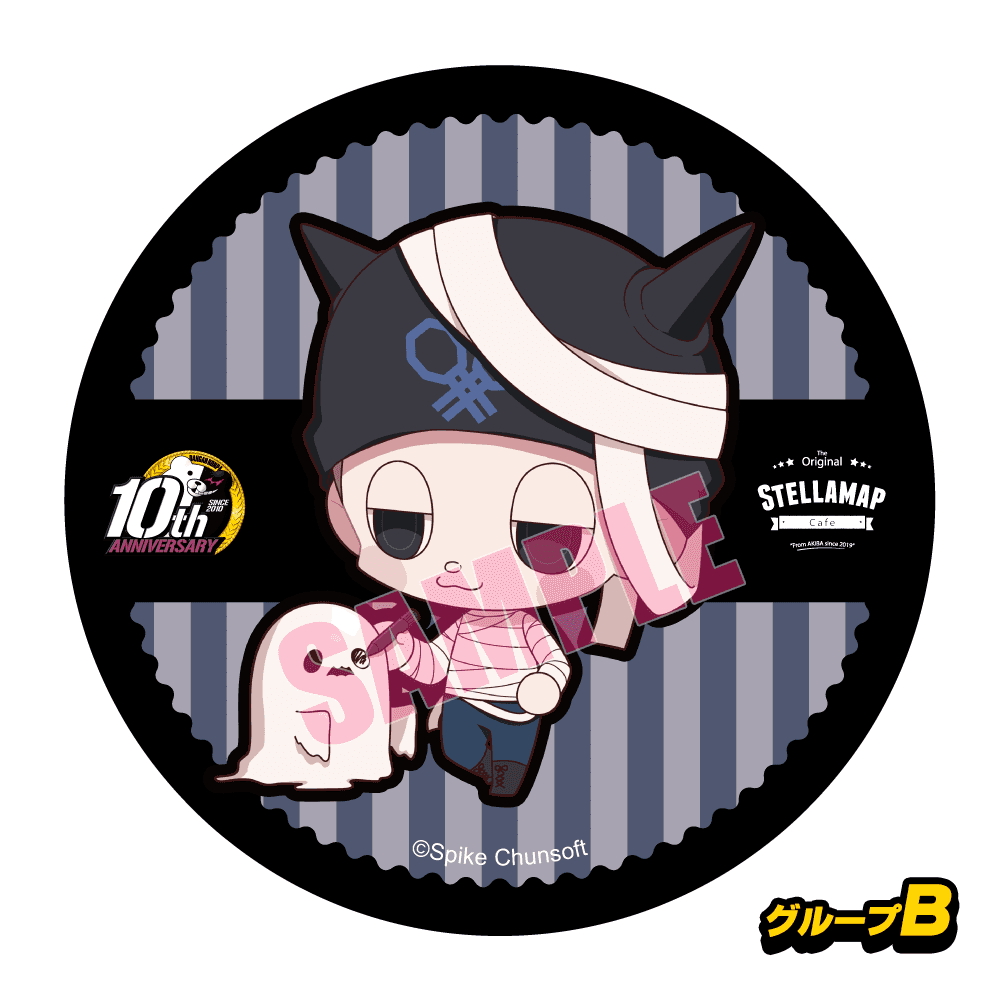 danganronpawiki's tweet photo. Shuichi, Kaito, Ryoma &amp; Rantaro designs for the upcoming Stellamap x Danganronpa V3 cafe collaboration.
Info: https://t.co/W0lD1wlLc2 https://t.co/hDC5CLBr9X