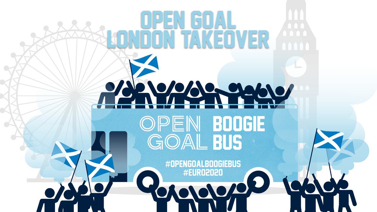 opengoalsport's tweet photo. ALL ABOARD THE OPEN GOAL BOOGIE BUS!! 🚌🏴󠁧󠁢󠁳󠁣󠁴󠁿

We’re taking over London in style next summer troops and we want you to be there with us as we take the #OpenGoalBoogieBus on Tour!

More news to come...

#EURO2020 https://t.co/Mvu0OrAtKe