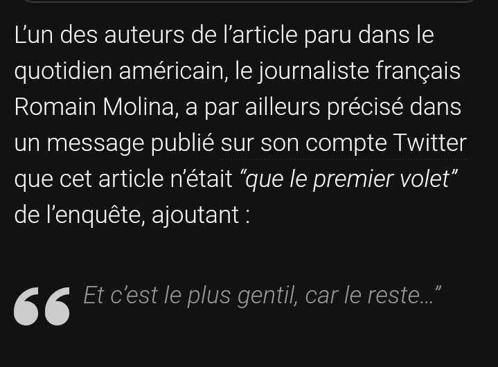 Coisp's tweet photo. @timmaymon @AfterRMC @DanielRiolo @Romain_Molina Vos situations ne sont pas comparables auj. Il est indépendant et publie chez eux mais pas salarié au NYT. Je ne comprends pas que la presse sportive FR l'efface (lequipe Sofoot RMC eurosport ) mais que Courrier International le cite sans problème par exemple. Surtout que bon TBC https://t.co/5jeGpr5jeG
