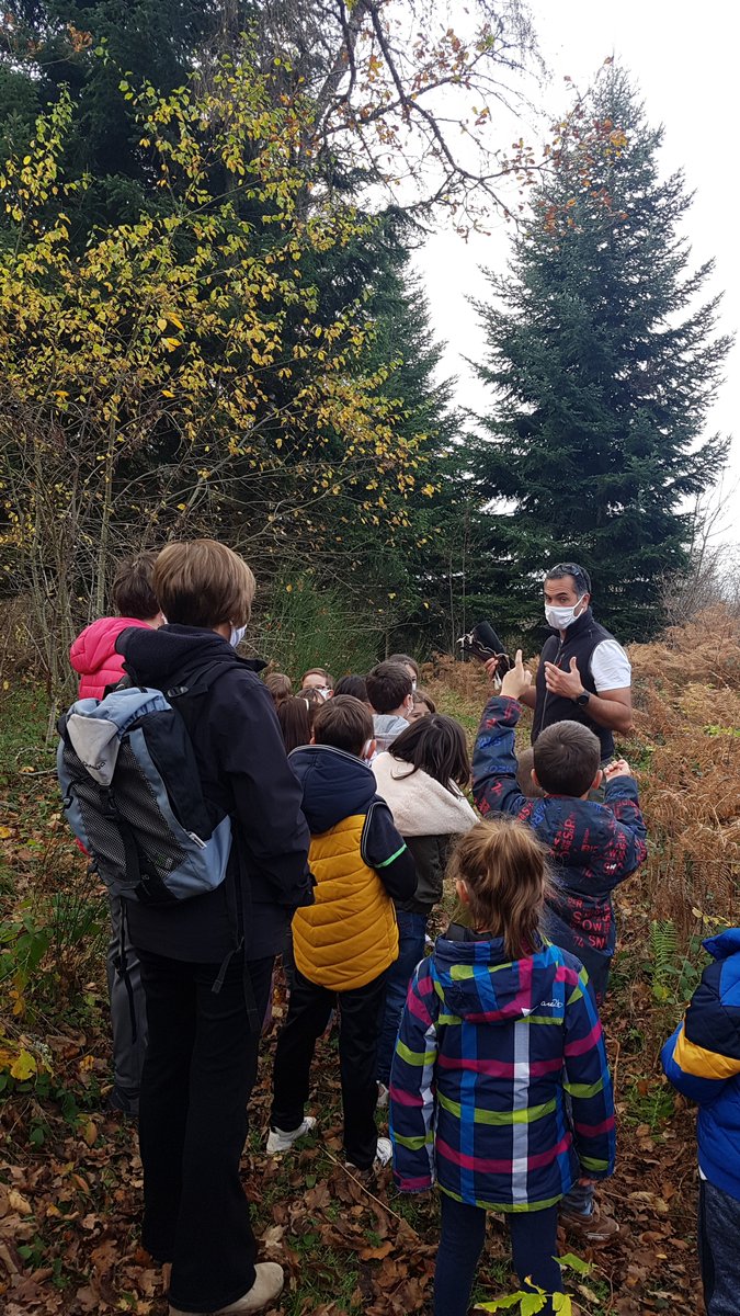 PaysRlv's tweet photo. [SPECIAL JEUNE PUBLIC] Les sorties #nature se poursuivent dans le cadre du projet Arbres dans les #forêts de #Volvic et #SaintOursLesRoches avec Kevin Conilh éducateur à l'#environnement. @RLV_agglo @TerraVolcana @lamontagneriom #patrimoine #partage https://t.co/1a6FgZtxu0