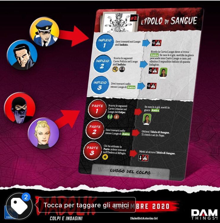 É successo sia #diabolik #diaboliklovers #diabolikcolpieindagini #pendragongamestudio #pendragongames #pendragonpoint #gameoftheday