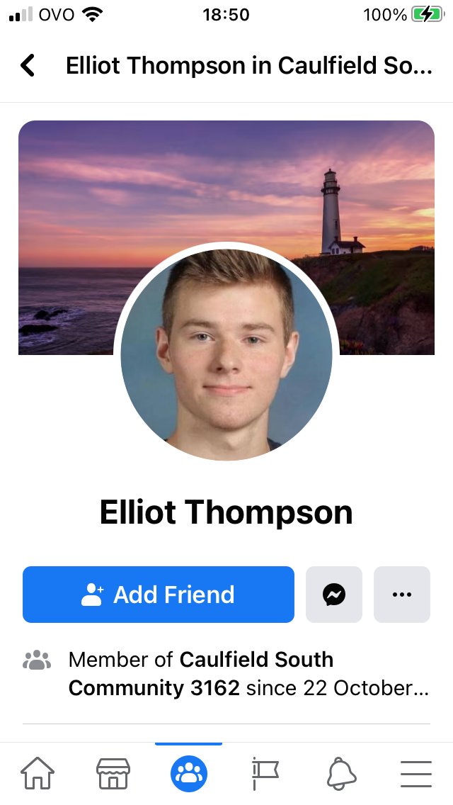 One such member was Elliot Thompson.