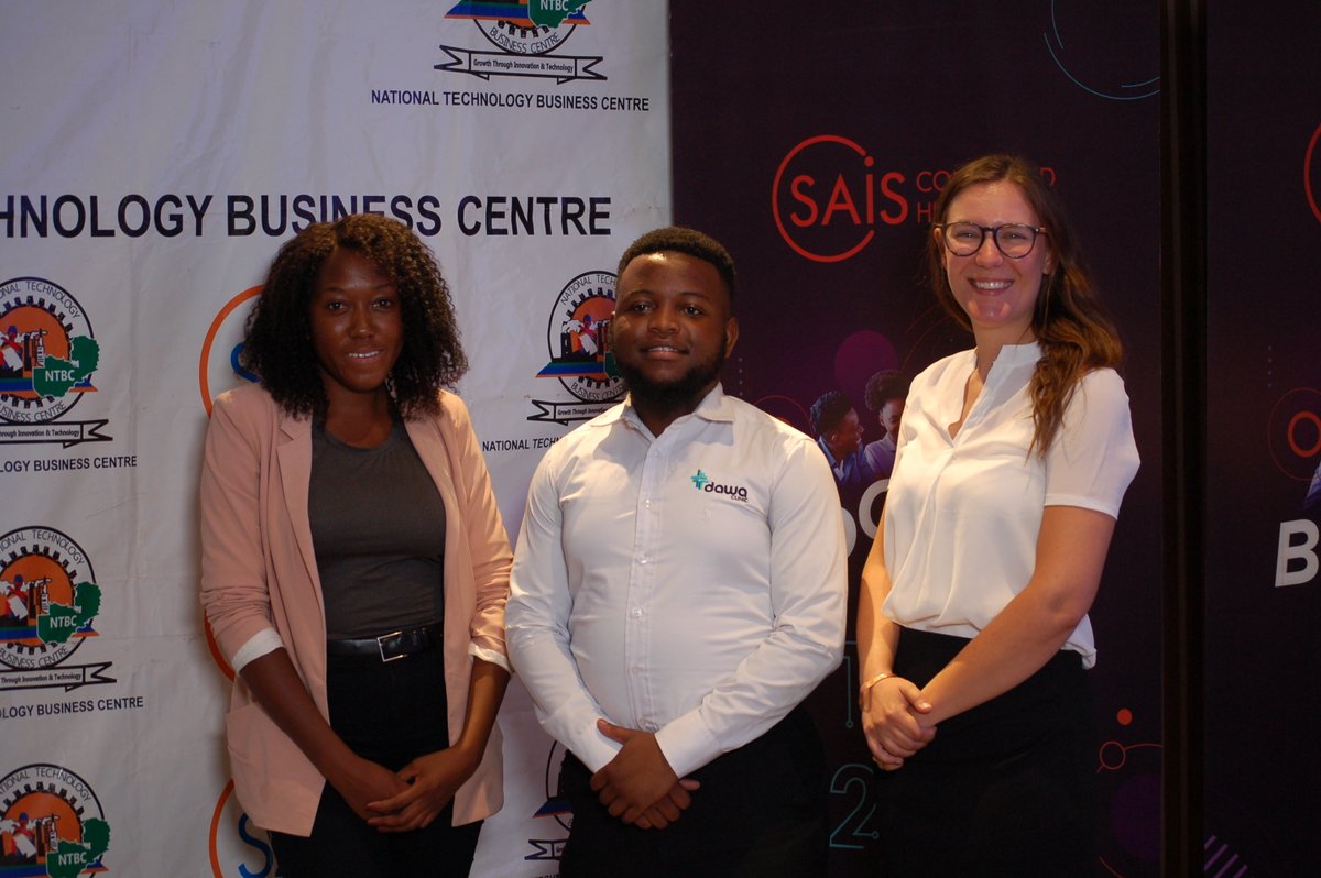 AGSZambia's tweet photo. What a victory for #Zambia and @DAWAHealthApp at the #BOOSTUP2020 finale! Many winners in the house today, congrats for amazing pitches and achievements @NaturesNectarZM and Aquatech. Thank you @Ntbc_Zambia @BongoHive @weaczambia @SAISProgramme @MTN_Zambia https://t.co/UUl9rJhQQl