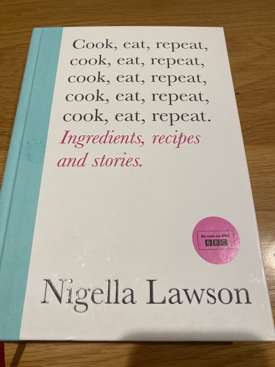 Hi ⁦@Nigella_Lawson⁩ , we love your new book. However my wife wonders why the recipes don’t have total ‘prep time’ & ‘cooking time’ at the front to help when selecting best option for an occasion?
