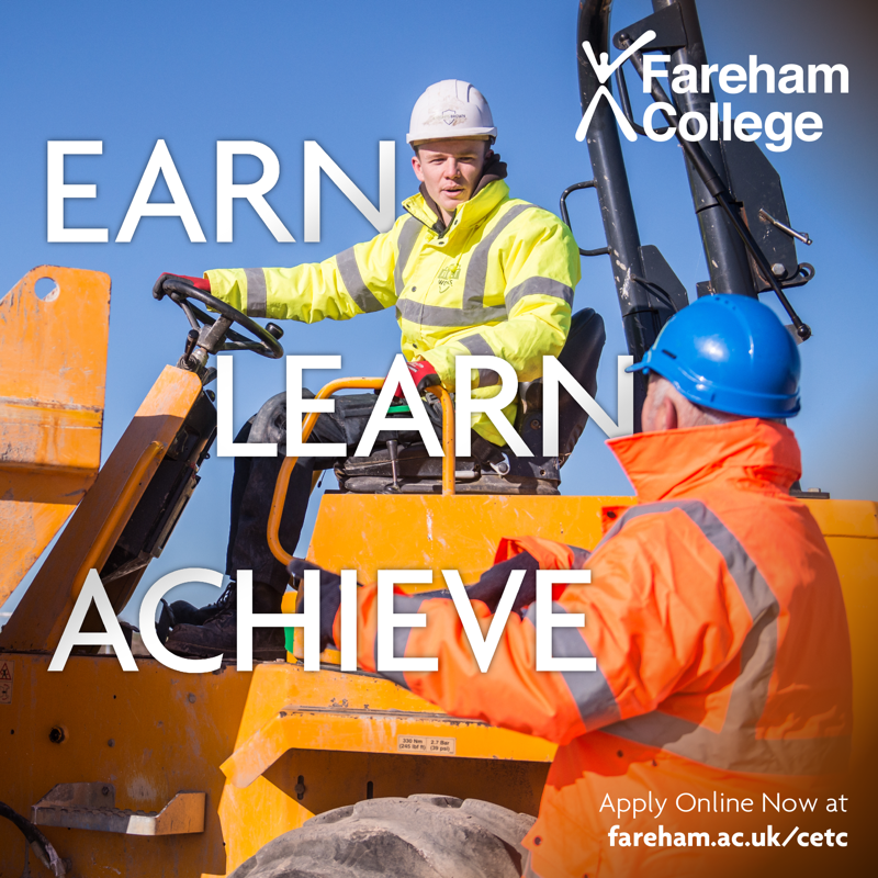 FarehamCollege's tweet photo. Are you interested in a career in #Construction? Our award-winning #CivilEngineering Training Centre #CETC offers a range of different courses; from one-day training sessions through to #TLevels and #Apprenticeships.

#Traineeships #SectorBasedWorkAcademies #RefreshRefocusRetrain