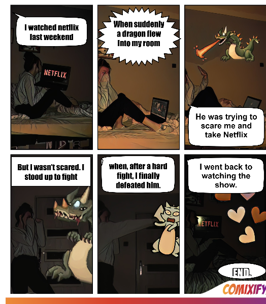 comixify1's tweet photo. @netflix our users are ready to fight dragons for your platform :D https://t.co/3ggbv2KIjN https://t.co/7oXK0HsH3N