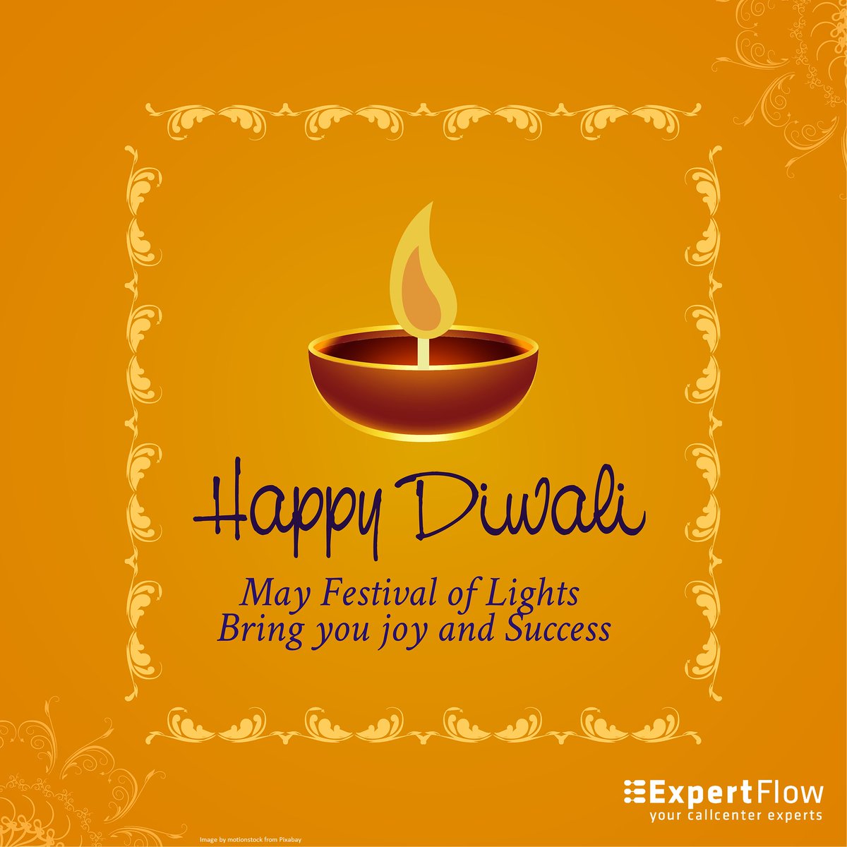 Expertflow's tweet image. May the beauty of the festival of lights fill your home with happiness, and may the new times following it bring joy, peace, and prosperity to your life. Expertflow wishes you and the whole of your family a very Happy and special Diwali!

#HappyDiwali #expertflow
