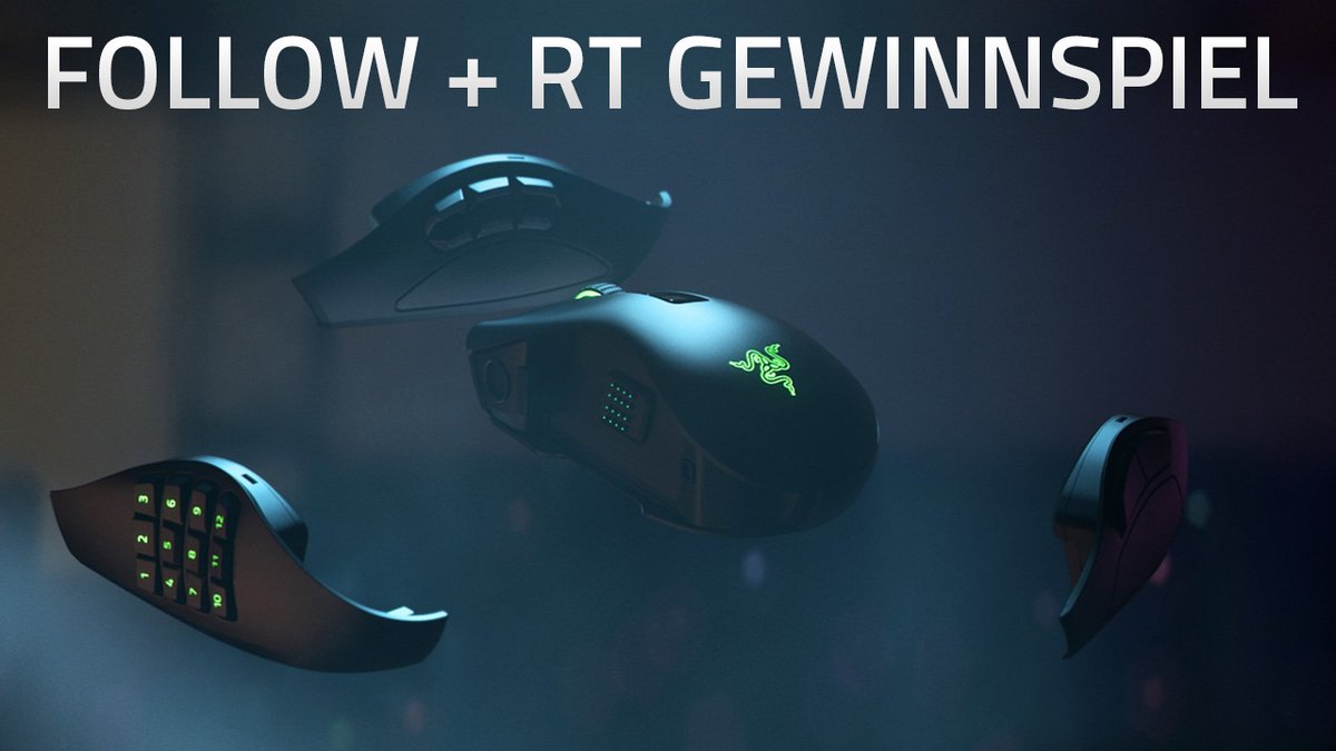 🖱️ FOLLOW &amp; RT Gewinnspiel

Diese Woche verlosen wir eine Razer Naga Pro

So machst du mit:
- <a href="/RazerGermany/">R Λ Z Ξ R 🇩🇪</a> folgen ✅
- Tweet liken &amp; RT 💚🔁

Viel Glück!
Das #Gewinnspiel endet am 16.11.2020 um 23:59 Uhr.

#Razer #Giveaway
TNB: rzr.to/rzrtnb