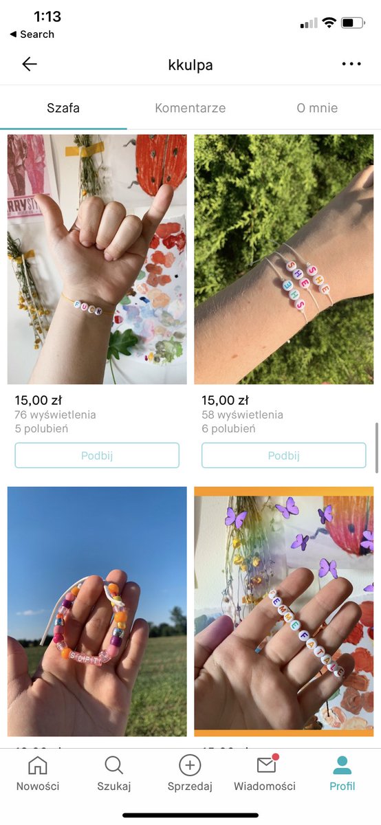 SignOfTheHazzzz's tweet photo. @vivlaufeyson Sprzedają za równo rysunki i bransoletki. Obie rzeczy robię na zamówieni, mój ig to @/localartistt ale na sprzedaż wystawiam na vinted/depop ale można pisać wszędzie! ✨ https://t.co/er1T57GeAu