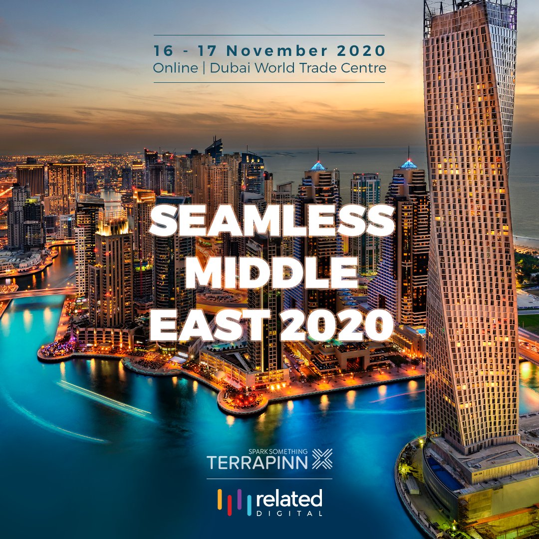 RelatedDigital's tweet photo. The largest marketing tech event in the Middle East "Seamless", We will attend on 16-17 November. Visit our virtual booth with an appointment to hear about our solutions! For further information, click here: https://t.co/QO5SrKDf2n
#relateddigital #SeamlessDXB #Seamless2020 https://t.co/5XxkazF5Bi