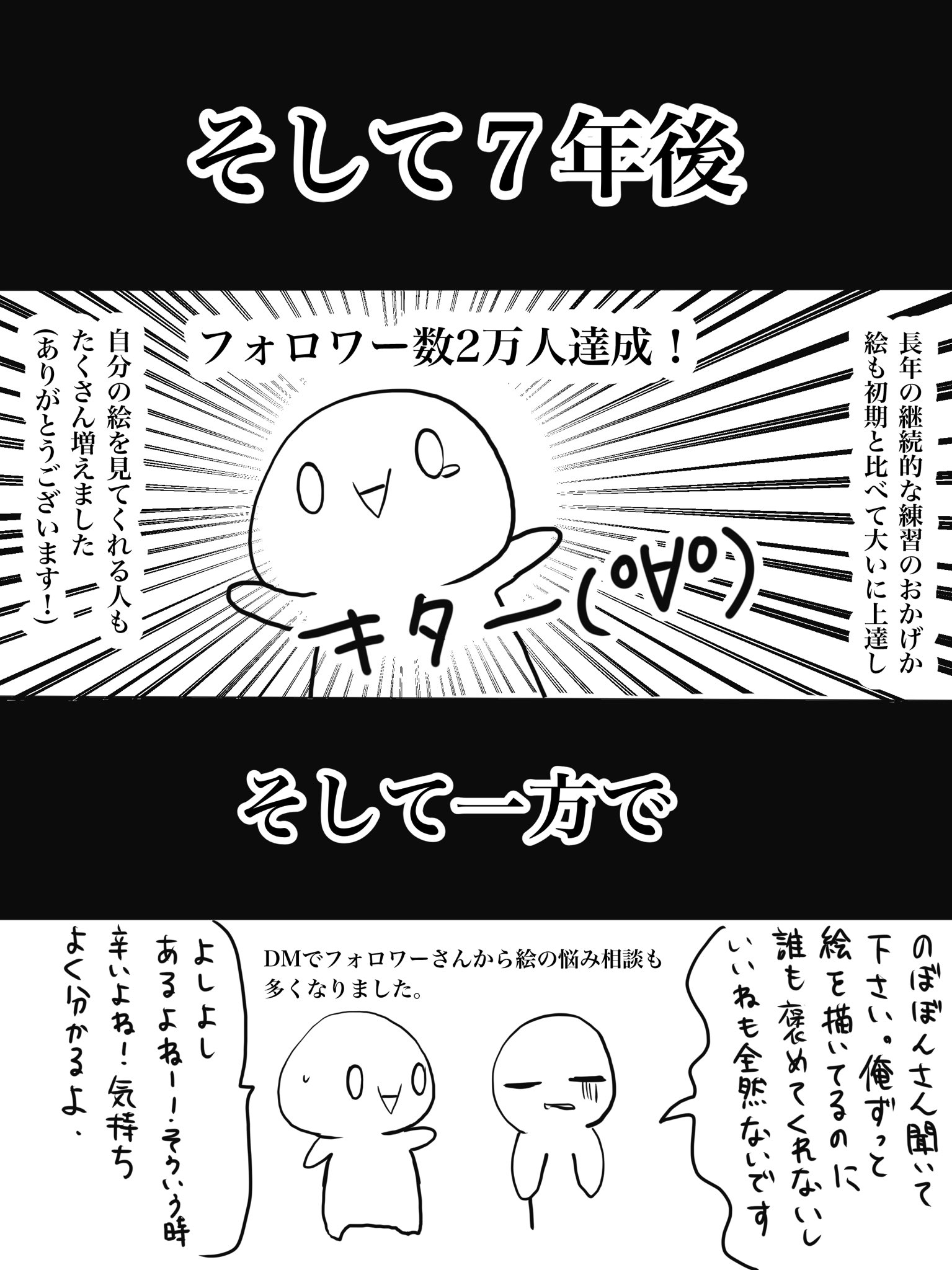 のぼぼん º º ただの顔文字 絵を評価されない悲しさ を知らない絵描きさんなんていないと思うよ T Co Kfdwvougvu Twitter