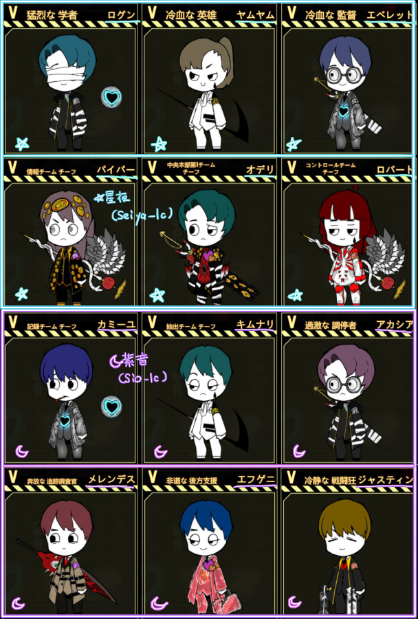seiya_lc's tweet photo. 紫音(@sio_lc)と共同職員創作してます。
⚠️基本腐/何でも許せる方向け

📓共同創作まとめ📓
◆絵:https://t.co/MIPYmI459U
◇漫画:https://t.co/IFfyumeUyh
◆設定:https://t.co/1UGWseWMCn
◇booth:https://t.co/0Ao9HRKVT9
◆職員さんふたり:https://t.co/vHog24B0n6
◇倉庫:https://t.co/y824XyrLgA https://t.co/6OcDRAXXhh