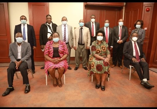 #buildingforwardbetter

This morning I held a Departmental Management Committee meeting where I received a progress report on the mandate of the committee. The meeting provided an opportunity to brainstorm, peer review proposals and establish implementation timelines.

<a href="/PSYGKenya/">Public Service and Human Capital Development</a>