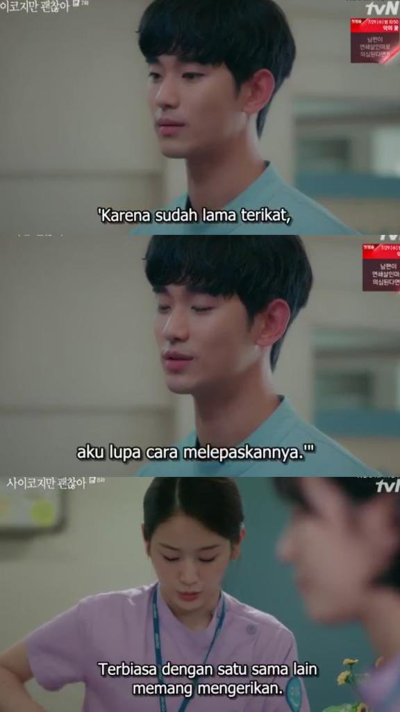IoIipppp's tweet photo. #ItsOkayToNotBeOkay nonton ulang besok pas tugas menipis😔 https://t.co/1URh1nPOoi