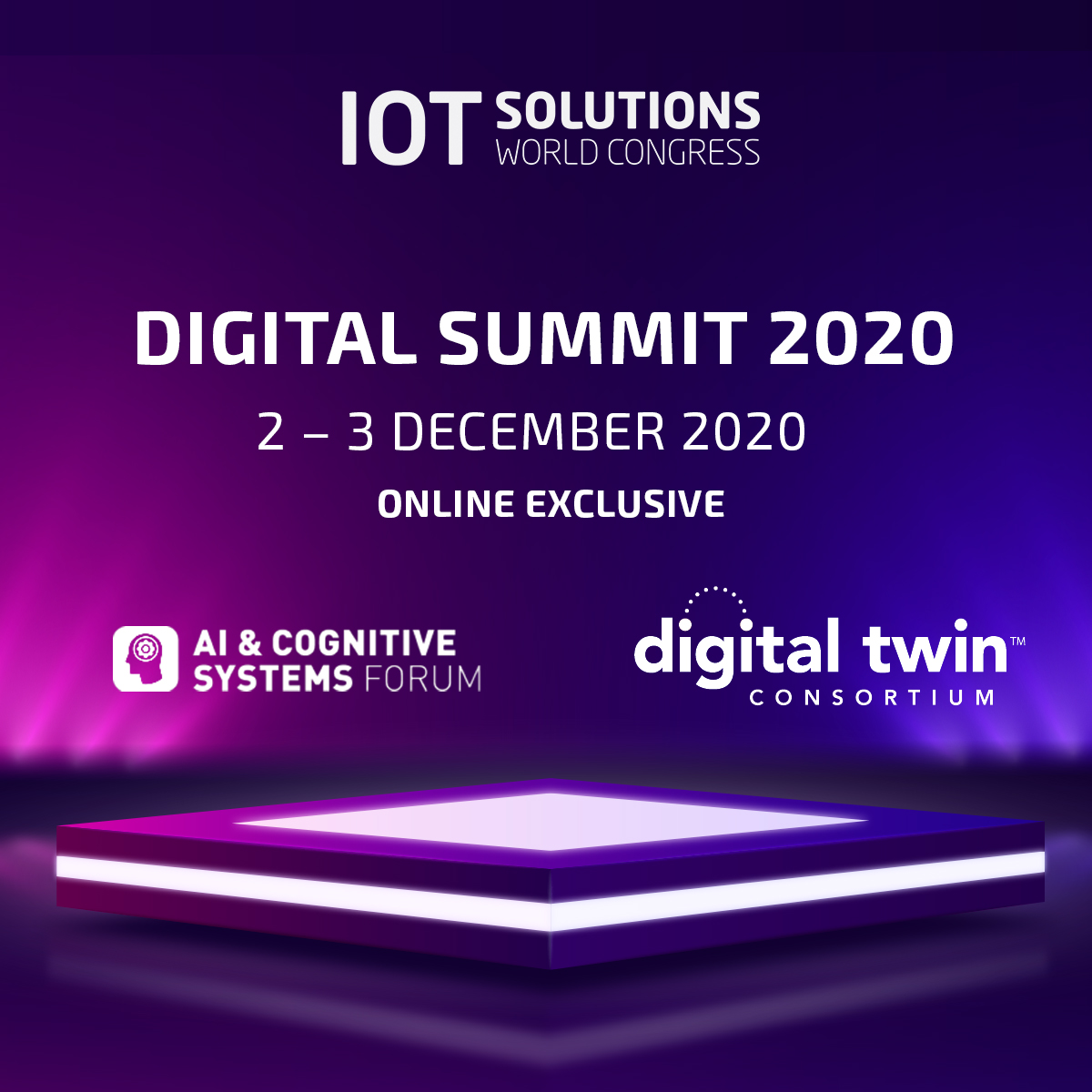 IOTSWC's tweet photo. The clock starts ticking for our next Digital Summit 2020 ⏰ December 2-3 we've summoned the best experts on #AI and #DigitalTwin in a unique agenda to give you all the keys you need to take your business to the next level 🦾

Check it out and register👉 https://t.co/gGQZmSu3uL https://t.co/egkLOxIpgi