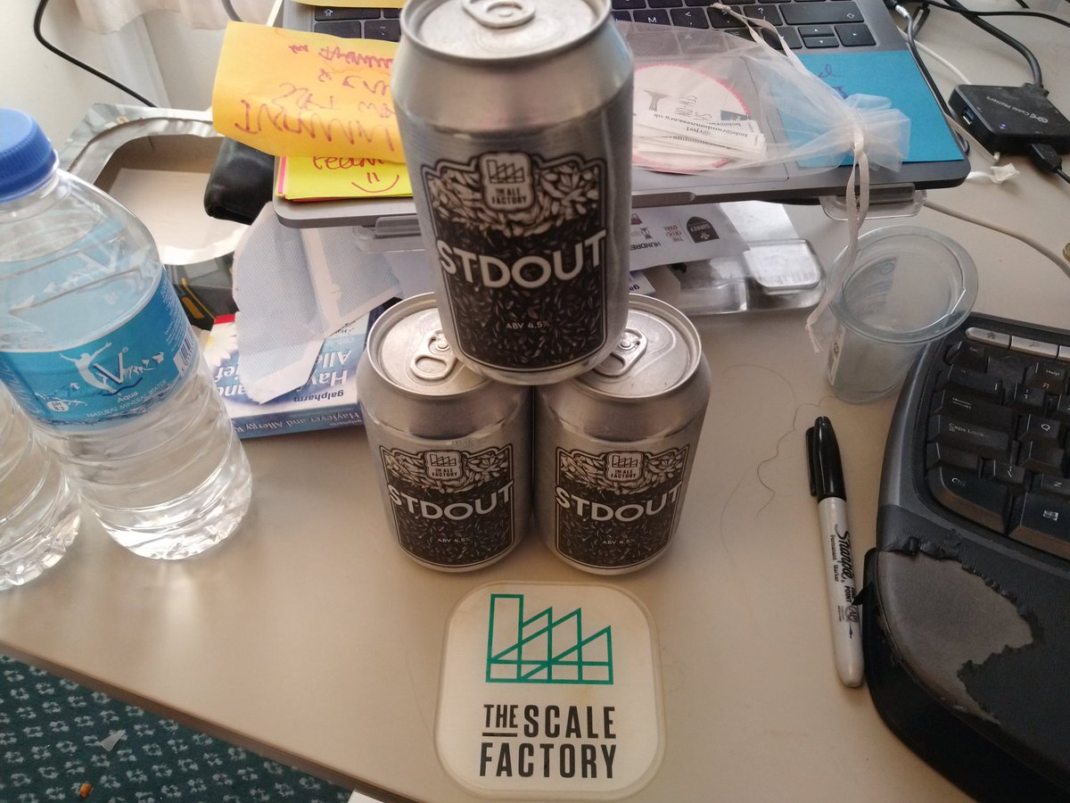 rjw1's tweet photo. Getting my stash of @scAleFactory STDOUT ready for consumption during the @ScaleSummit lightning talks later this afternoon. #ScaleSummit20 https://t.co/5noA9N0ju0