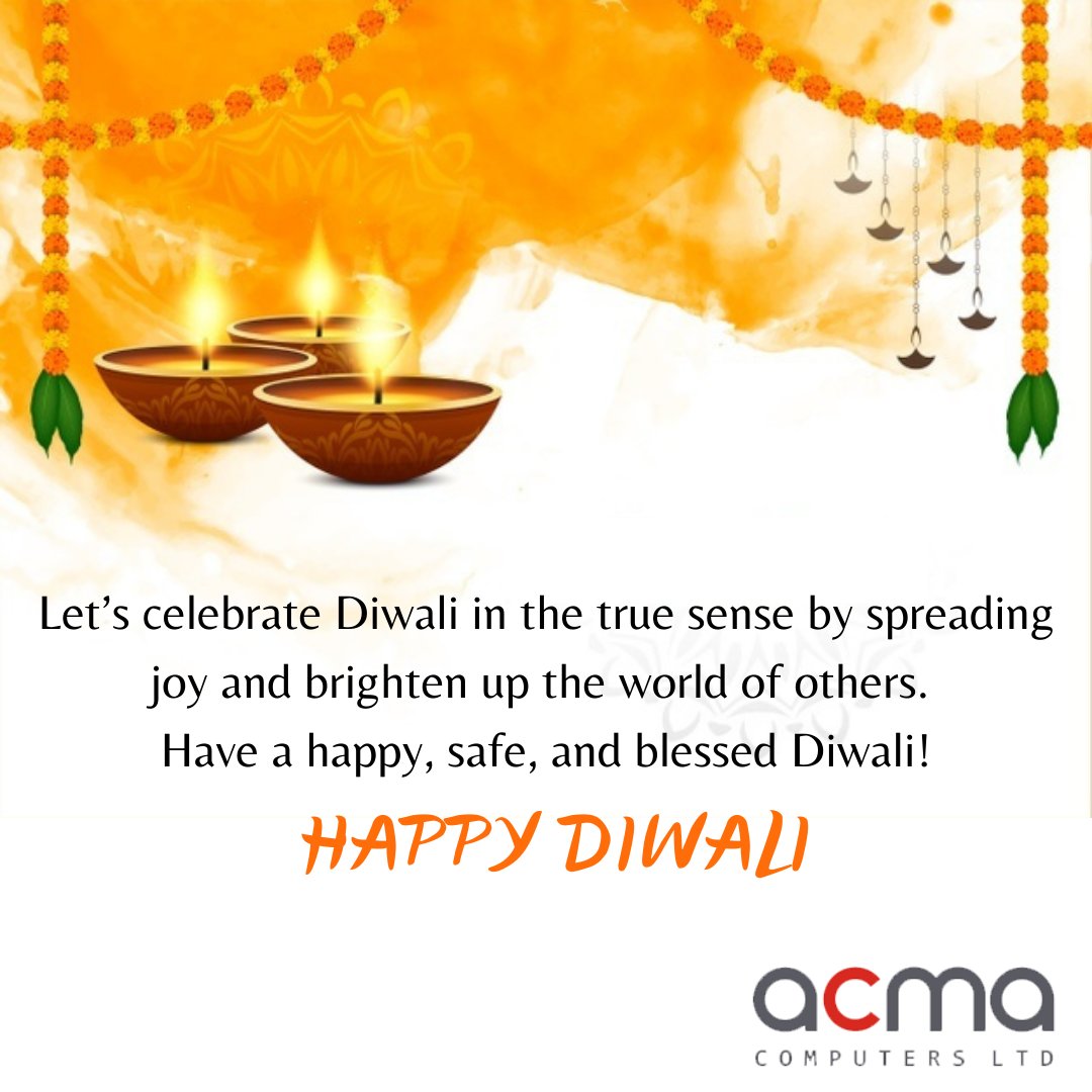 AcmaLtd's tweet photo. Happy Diwali From Acma Computers Ltd . https://t.co/jSo2PKuz3x