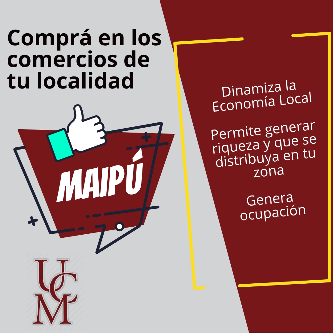 UnionComMaipu's tweet photo. ¡Comprá cerca de casa! #UCM https://t.co/v4jXSlO4BS